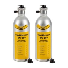 2x SG700 Wiederbefüllbare Alu Druckluft Spraydose Druckluftdose Sprühflasche