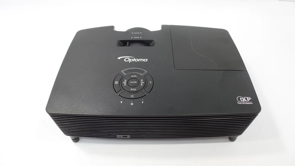 Optoma S316 (DAESSGL) Full HD 3D DLP Projector - HDMI - Lamp Timer : 10 Hours - Image 2 of 4