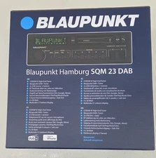 Blaupunkt Hamburg SQM 23 DAB Retro Car Radio 80s Design w/ Modern Technology NEW