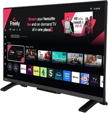 Toshiba 32" WV2553DB 2K Smart VIDAA TV, HDR, Freely, Works With Alexa,Google