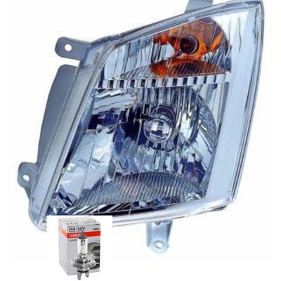 Halogen Scheinwerfer Frontscheinwerfer links H4 für Isuzu D-Max I inkl. Lampen