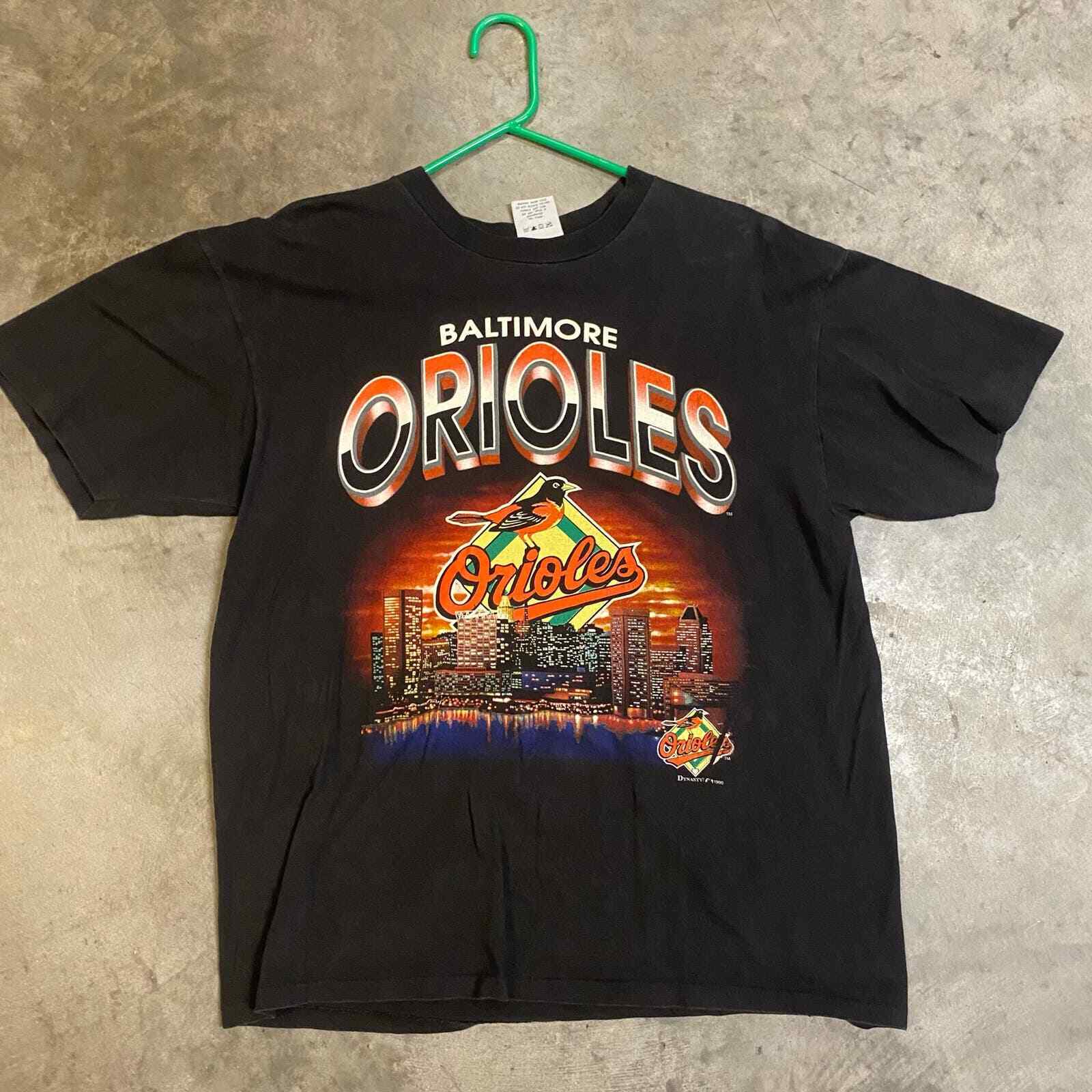 Vintage 1990 Baltimore Orioles T-shirt - image 1