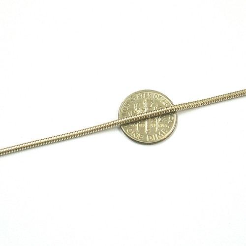 2 feet 2mm thick SNAKE CHAIN Bulk By 