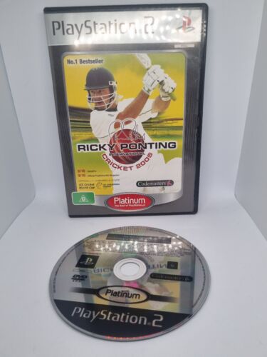 Ricky Ponting International Cricket 2005 PS2 (Platinum) PAL  - Photo 1/1