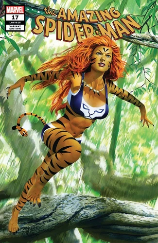 AMAZING SPIDER-MAN #17 MIKE MAYHEW EXCLUSIVE SPIDERMAN 1
