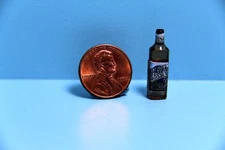 Dollhouse Miniature Replica Black Mountain Whiskey Bottle FA40867