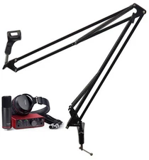 Focusrite Scarlett Solo Studio 4th Gen Recording Interface+Mic+Boom+Pop Filter