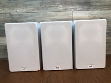 NHT SUPER ONE 2.1 /THREE PIECES /PREMIUM BOOKSHELF SPEAKERS with 2 STANDS MINT