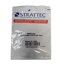 2-PACK Ford OEM PATS Transponder Chip Key Blank 598333 82 GRV