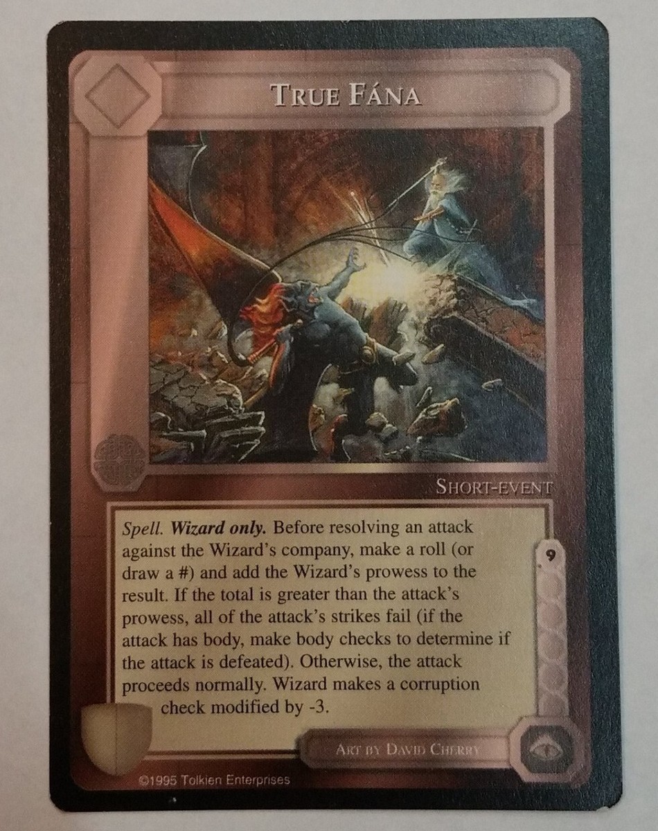 MIDDLE-EARTH CCG MECCG TRUE FANA THE WIZARDS LIMITED TWL METW RARE