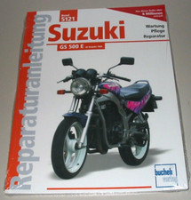 Reparaturanleitung Suzuki GS 500 E ab Baujahr 1989 Wartung Pflege Reparatur NEU!