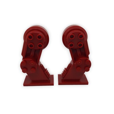 Lego 70943 70946 Beine Großfigur Roboter Rot Dunkelrot Dark red Ersatz Neuware