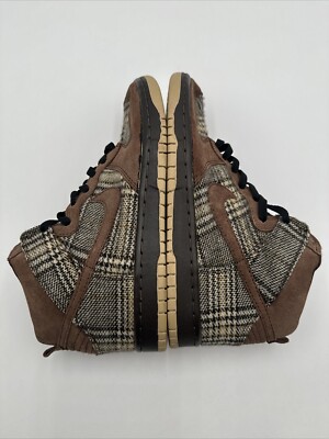 Nike Dunk High Pro SB Tweed 2004 Size 8 Used 305050-223 | eBay