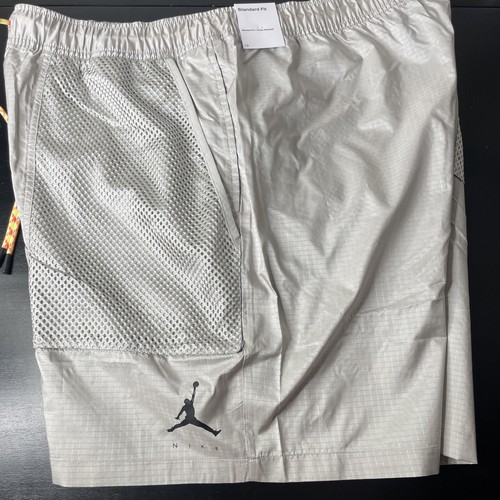 Herren Größe Medium silbergrau Nike Air Jordan Jumpman Standard Passform Aktiv Shorts - Bild 5 von 9