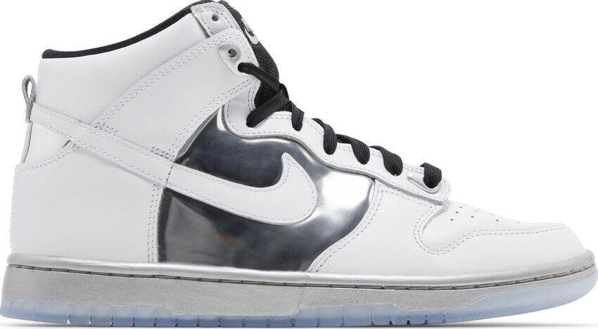 W NIKE DUNK HIGH SEナイキ クローム　メタリック　シューズ Nike Dunk High SE Women's Shoes. Nike ID