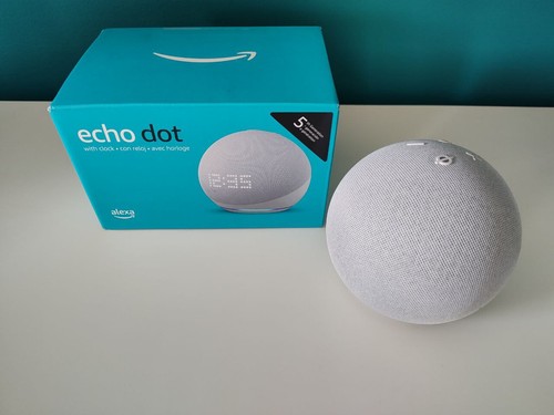 Amazon Echo Dot Smart Lautsprecher (5. Gen, 2022 erschienen) Größerer lebendiger Sound Alexa