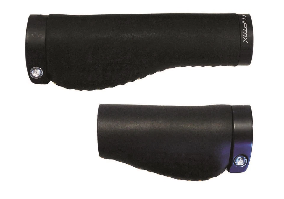 Matrix Lenkergriff G2 Leder beidseitiger Lockring lang/kurz Fahrrad Griff
