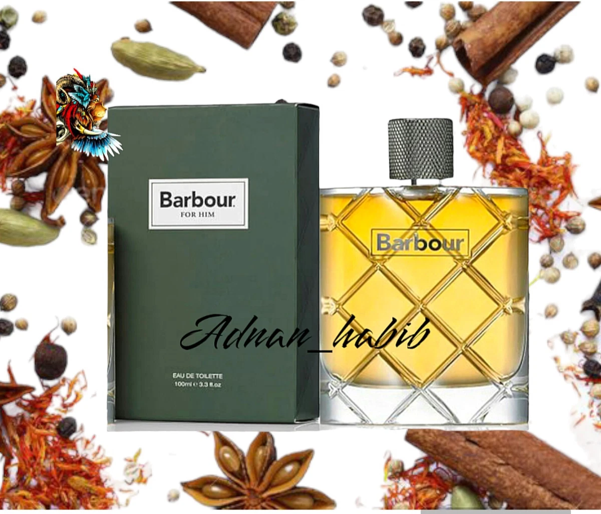BARBOUR FOR HIM EDT 100ML NEW SEALED