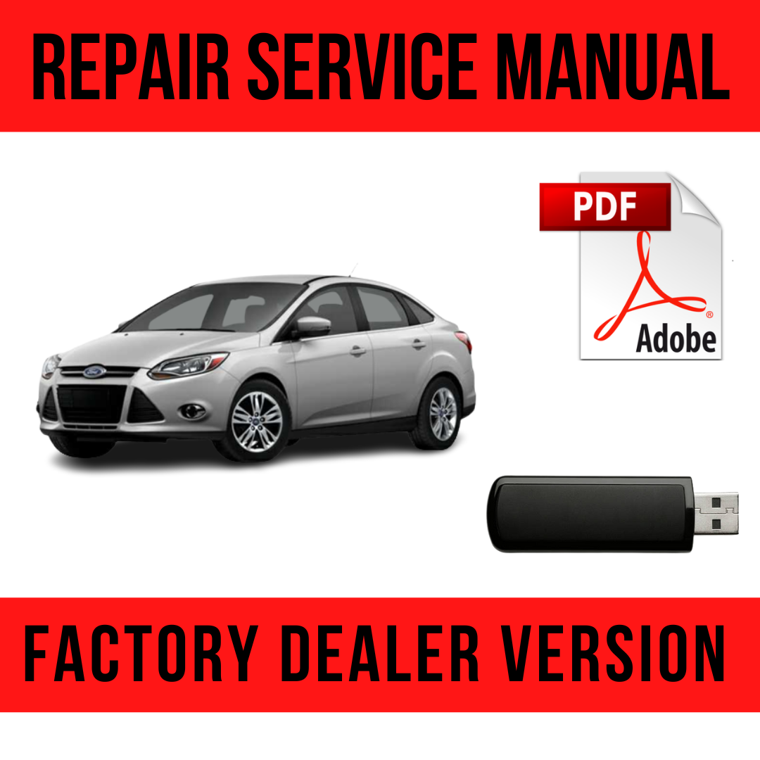 Ford Focus 2010-2017 Factory Repair Manual MK3, R2 MK2 USB | eBay