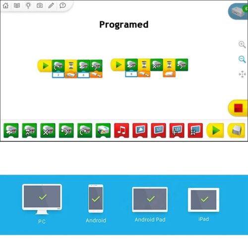 NEW WeDo 2.0 Core Set Robotics STEAM Boxed Kit Compatible with 45300 We-Do Build - Picture 6 of 8