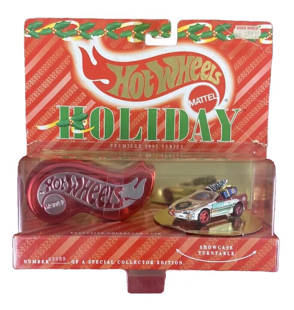 Vintage 1995 Hot Wheels Mattel Holiday Premiere Christmas Camaro 14643-0980 Vintage 1995 Hot Wheels Mattel Holiday Premiere Christmas Camaro 14643-0980