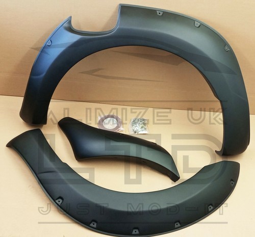 Para Ford Ranger 2012 T6 Wildtrack guardabarros bengalas arcos moldes 9 pulgadas - Imagen 8 de 9