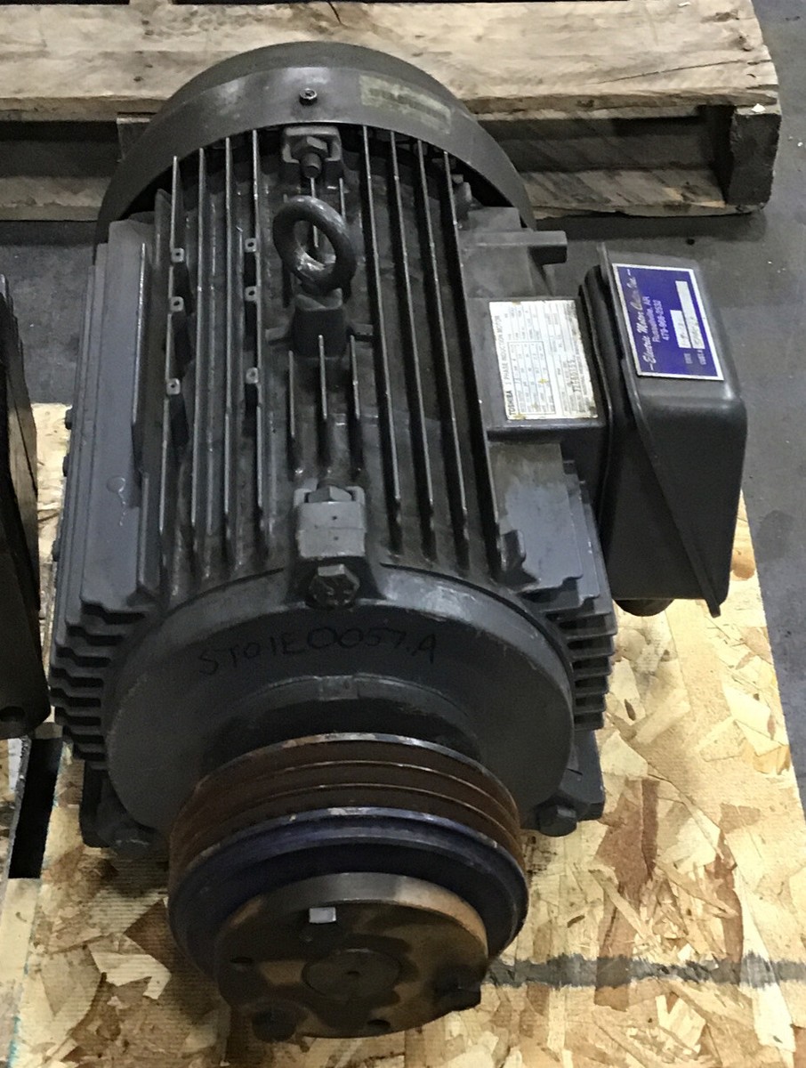 Toshiba Induction Motor 3 PH 7.5 kw 1435/1740 rpm 200/220V Toshiba Induction Motor 3 PH 7.5 kw 1435/1740 rpm 200/220V