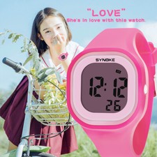 Children's Watch Electronic LED Watch Outdoor Sports Watch Waterproof Watch Gift