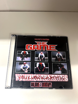 RARE THE GAME BLACK WALL STREET YOU KNOW WHAT IT IS vol 1 PROMO 
