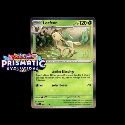 Pokemon Prismatic Evolutions: Choose Your Card! Reverse Holo/Holo EX Full Art NM - Picture 5 of 173