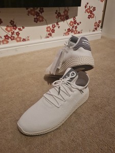 adidas Pharrell Williams Tennis HU Trainers Size UK 10.5 u.k White New 👟  B41793 | eBay