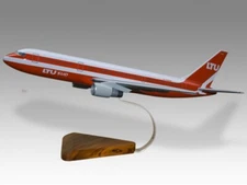 Boeing 767-300 LTU Sud Desk Wood Airplane New Model Small Scale 1/150