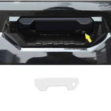 GL Tailgate Door Handle Bowl Decor Cover For Toyota Tundra 2022-24 Bright White