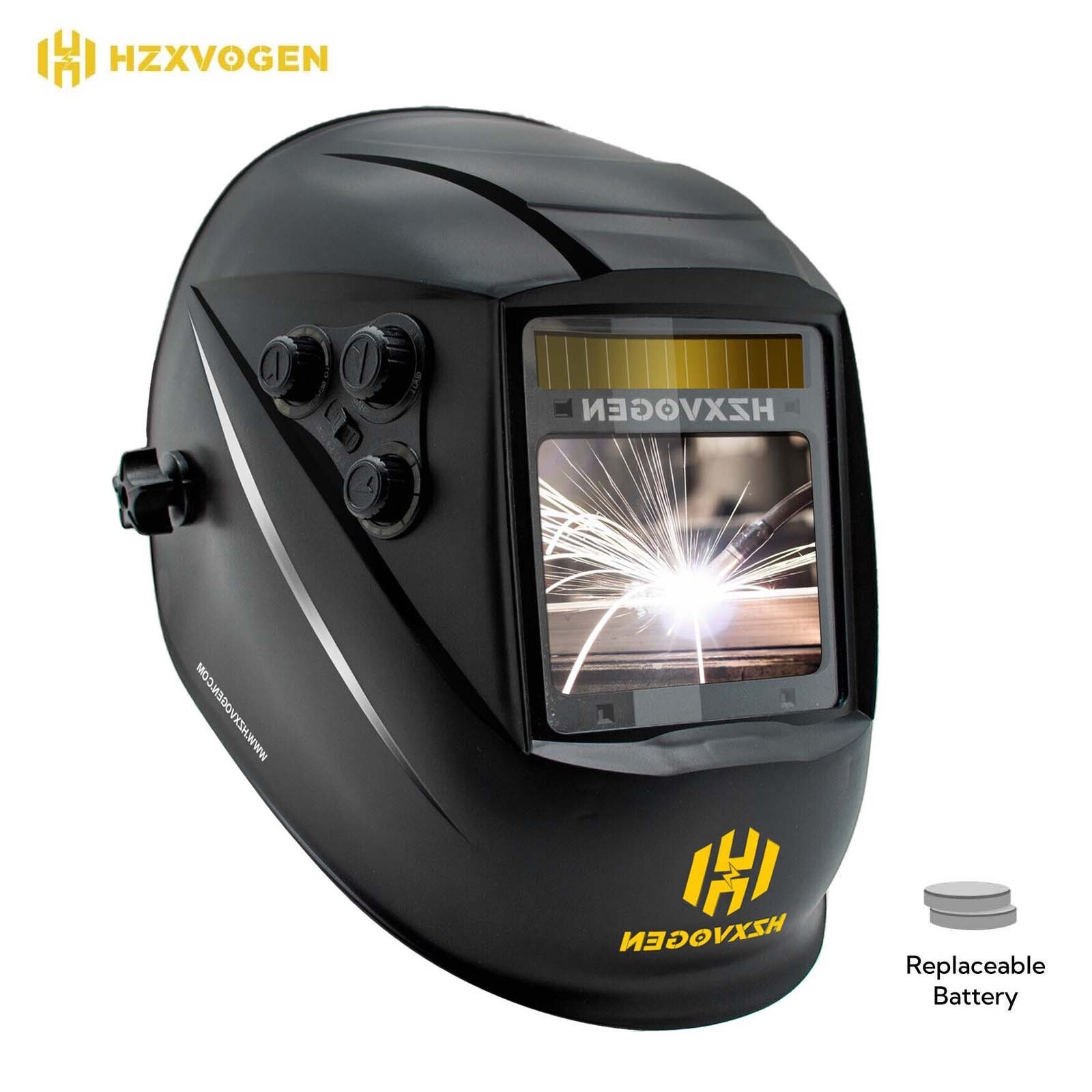 True Color Auto Darkening Welder Mask Solar Battery Large View