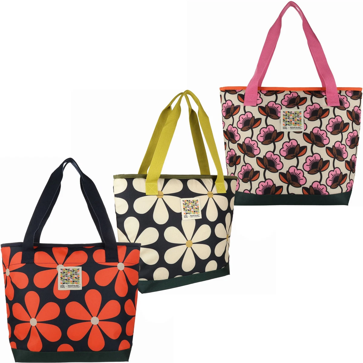 Regatta Orla Kiely Outdoor Camping 12L Carry Handles Cool Bag Tote