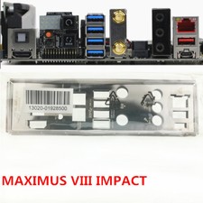 For Asus MAXIMUS VIII IMPACT Shield IO I/O Rear Baffle Backplate Motherboard