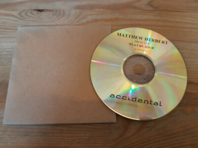 CD Indie Matthew Herbert - Presents : Plat Du Jour (9 Song) Promo ACCIDENTAL cb
