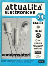 ELECTRONIC NEWS-Book of Capacitors EFCO,IEC,KCK,Siemens,.WIMA,ERSA
