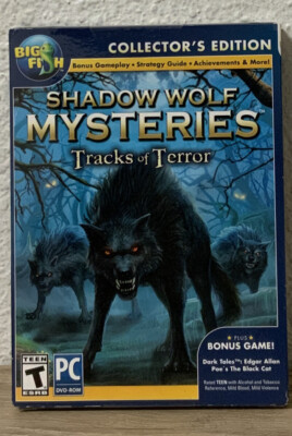   Shadow Wolf Mysteries : Tracks Of Terror - Collector s Edition (PC) NEW