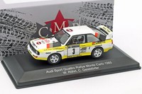 Audi Sport Quattro #3 2Nd Rallye Monte Carlo 1985 R�Hrl, Geistd�Rfer 1:43 Cmr