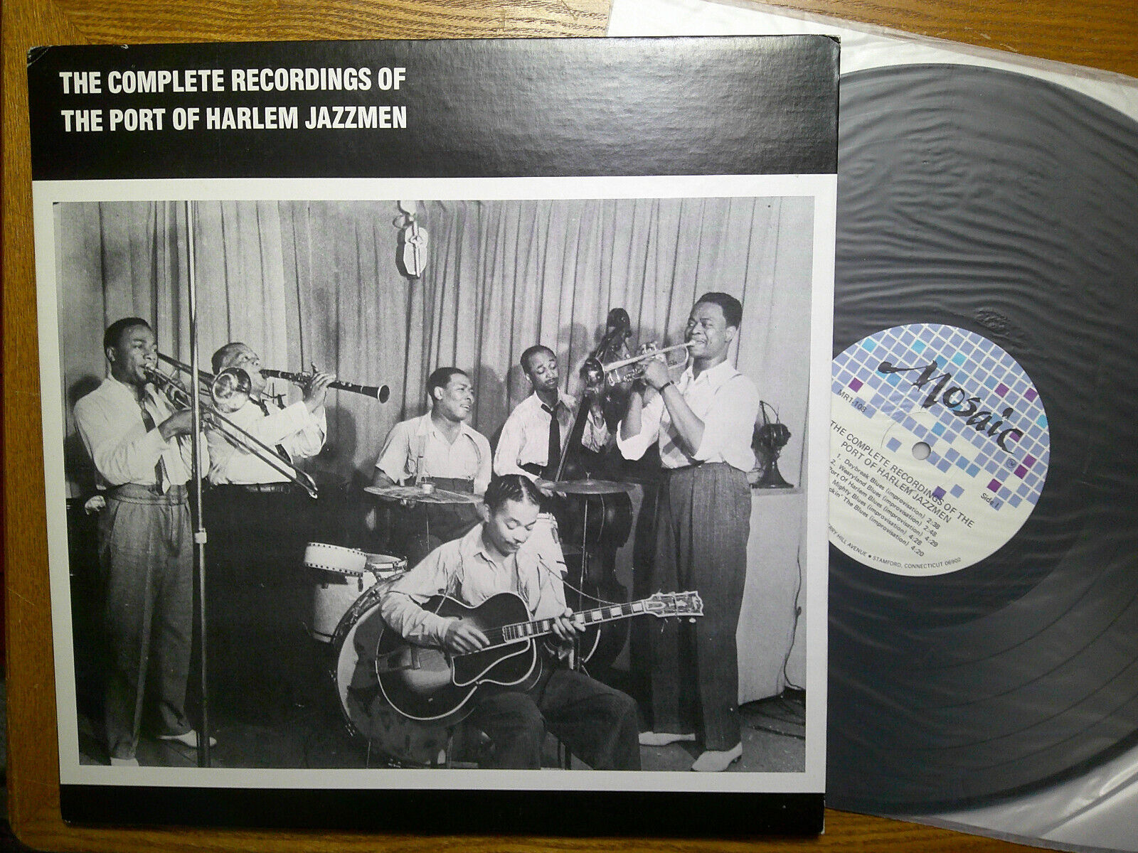 MOSAIC LP RECORD/PORT OF HARLEM JAZZMEN/THE COMPLETE RECORDINGS/EX++ JAZZ