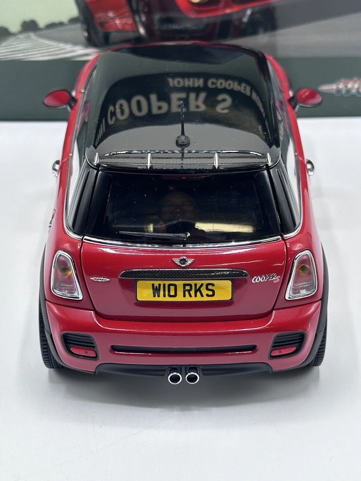 1/18 KYOSHO Mini Cooper S Red (JCW) John Cooper Works Tuning Rare - Image 4 of 4