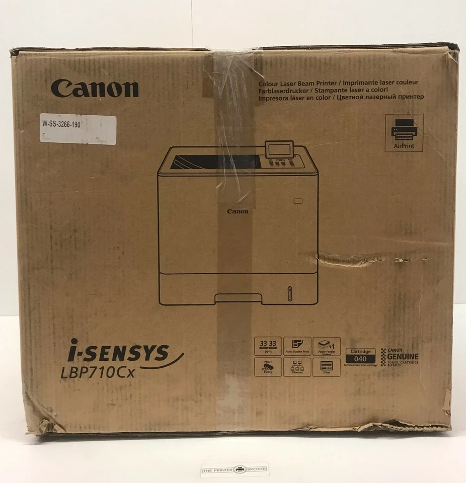 Canon i-SENSYS LBP710Cx A4 Colour Laser Printer 0656C006AA - Image 3 of 4