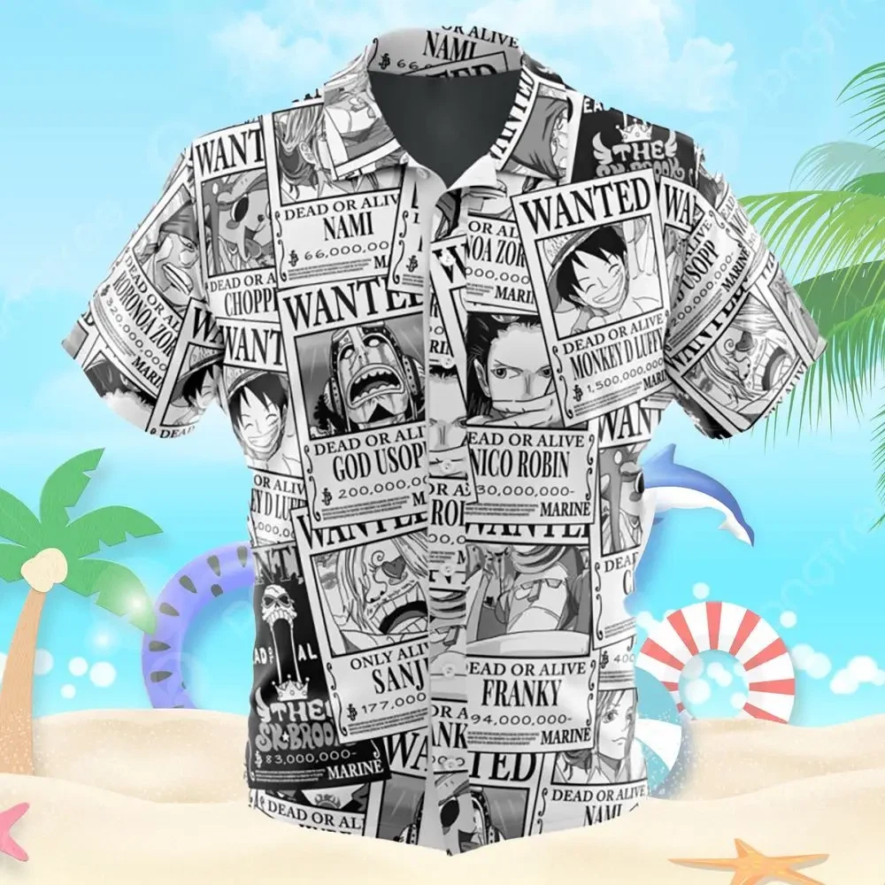 Aloha Strawhat One Piece Button Up Hawaiia