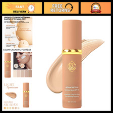 4-in-1 Medium Spectrum Foundation Makeup SPF 50 - Hydrating, Color Changing, Lo