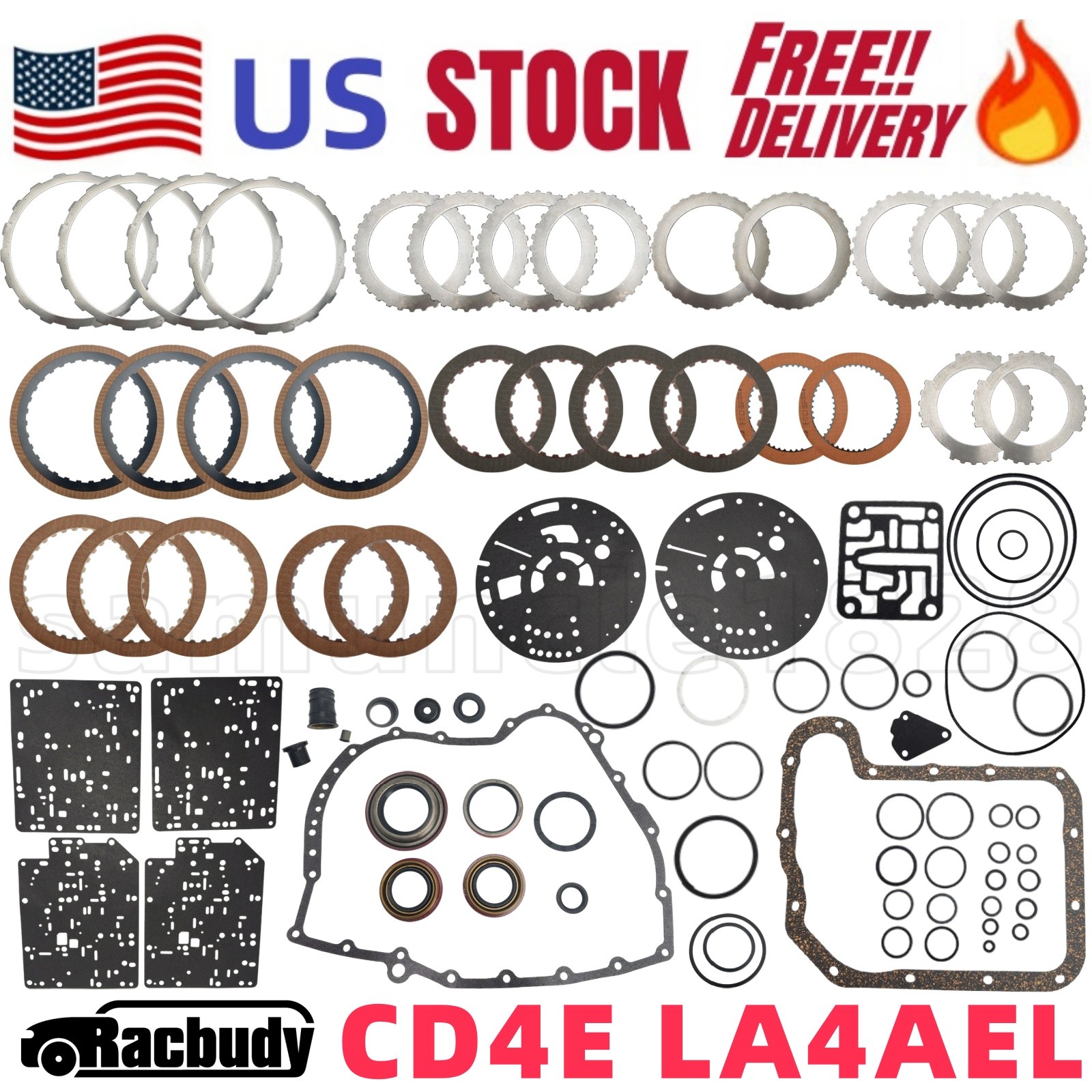 CD4E LA4AEL New Transmission Master Overhaul Rebuild KIT for Ford Mazda Mercury