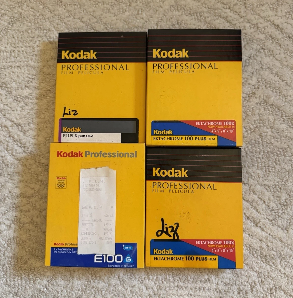 Kodak EKTACHROME 100 Film 4x5 未開封期限切れ x4 Ektachrome Camera Films 4x5 in Film Format for sale | eBay
