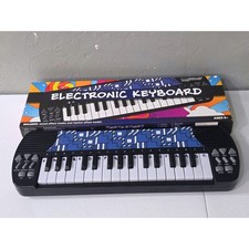 Rock and Roll Electronic Keyboard Portable Piano with Record and Rhythm Modes