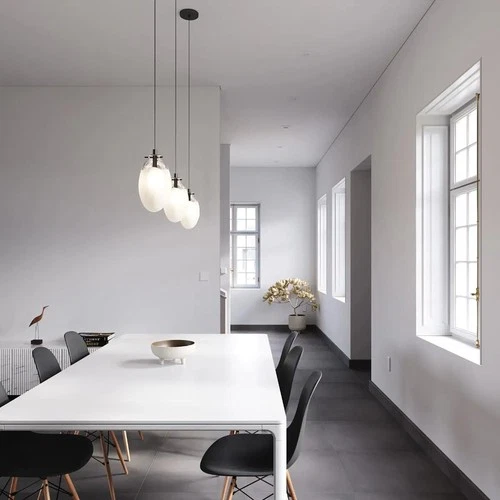 Sonneman 2970 Black Liquid Single Light 6"W Mini Pendant - Picture 4 of 10