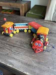 USAビンテージ　フィッシャープライス　汽車　1963年製　ハッフィー・パフィー Vintage Fisher Price Huffy Puffy Train for sale | eBay